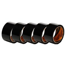 Sinil Tape 彩色封箱膠帶 48mm x 40m, 5個, 黑色
