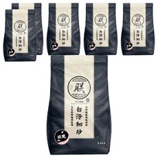 朕 頂級無塵礦砂 白淨細砂, 玫瑰, 8.8lb, 6袋