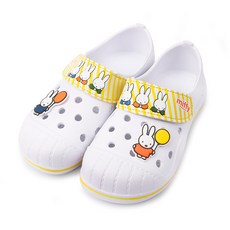 AlphaShoe Miffy 兒童新款魔鬼氈室內拖鞋