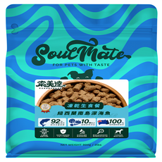 SoulMate 索美達 狗凍乾生食餐, 南島深海魚, 900g, 1包