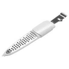 PEARL LIFE 珍珠金屬 棒型刨絲器 Cheese Royale C-3130, 銀色 + 白色, 1個