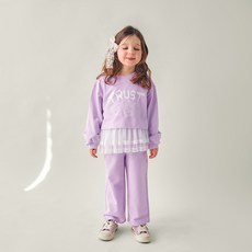 WALTONKIDS 兒童款Trust蕾絲上下裝套組