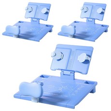 貓太子寫字坐姿矯正器 雙邊夾桌款 藍色 兒童護具/矯正用品 舒適材質, 3個