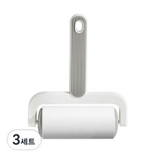 Home&Me Sensual 斜切式除塵滾筒 本體 + 補充包組合 白色, 3套