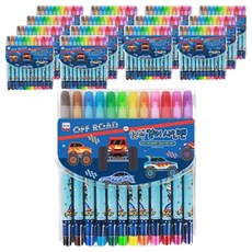 YOUNG ART 簽字筆 12色 男童用, 混合顏色, 180個