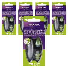 Locus 射擊用業務用睡眠防噪音矽膠耳塞, 5個, 2件