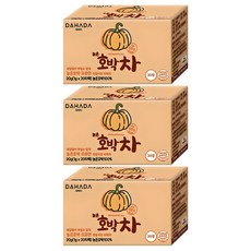 DAHADA 韓國產熟成南瓜茶, 1g, 20包, 3盒