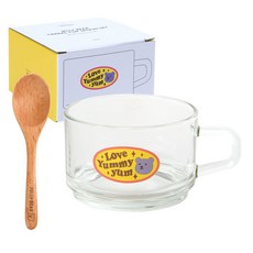 Dailylike 果凍熊麥片杯+湯匙組, JELLY BEAR, 1個