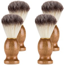 남성용 쉐이빙 브러쉬, 1개입, 4개