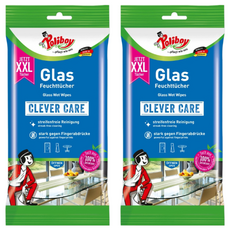 Poliboy 德淨 玻璃鏡清潔濕巾 50g, 2個