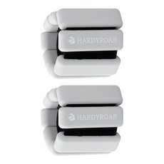 HardyRoar 高級沙袋手腕腳踝跑步負重帶, 0.5kg, 灰色