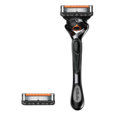 Gillette 吉列 Proglide 無感系列 刮鬍刀組, 旋轉刀頭科技 360°服貼刮淨, 1盒