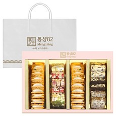 Mengxiang82 夢想 招牌甜點B禮物餅乾組 + 提袋, 1套, 招牌甜點B + 提袋