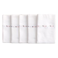 babyan 365方形棉布尿墊 L號, 混色, 5片