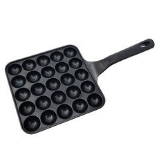 Dongwooliving Easy Cooker 25格 章魚燒烤盤, 23cm, 1入