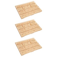 柏樹藝術柏樹足部穴位按摩, 3個, 混色