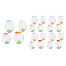 Uniart 紙花苞, 5個, 混合顏色