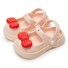 BEBEMARU 女童款紅色Knox涼鞋 9683