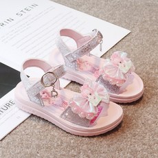 BEBEMARU 女童公主珍珠涼鞋 9696