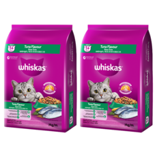 whiskas 偉嘉 貓乾糧, 鮪魚總匯口味, 7kg, 2袋