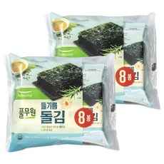 Pulmuone 圃美多 迷你紫蘇油岩海苔, 2g, 16包