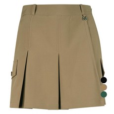 女款過肩百褶裹身裙短褲 YD4A216W