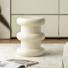 모코아 마카롱 오브제 스툴 3단, 아이보리, 1개