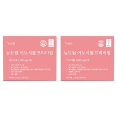 NYUTEUWON 優質肌醇隨身包 60條入, 2盒, 129g