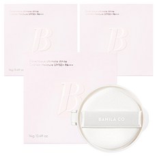BANILA CO 芭妮蘭 Covericious 極致白皙保濕氣墊粉餅 補充蕊 14g, 3個, 21 Ivory