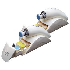 베룸 신생아 전동 네일 트리머, 아이보리, 2개