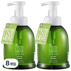 네이쳐러브메레 젖병 세정제 거품 용기, 550ml, 8개