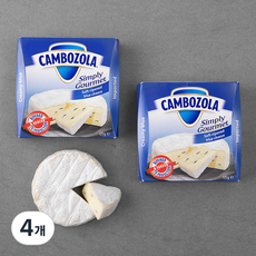 샴피뇽 깜보졸라 치즈, 125g, 4개, 1개입