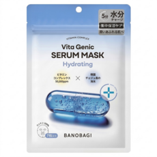 BANOBAGI 佰諾佰琪 維生素5分鐘面膜 水潤保濕 120g, 7片, 1袋