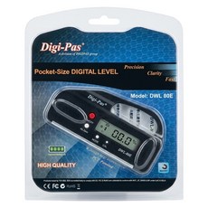 Digi-Pas 迷你攜帶式數位水平尺 附磁性 DWL-80E, 1個