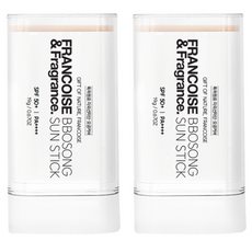 프랑스와즈 뽀송 선스틱 SPF50+ PA++++, 19g, 2개