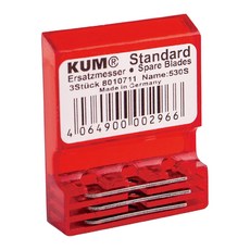 KUM 庫姆 高碳鋼替換刀片 530S Set 3件組, 不適用, 1組