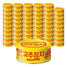 동원참치 고추 참치, 85g, 60개
