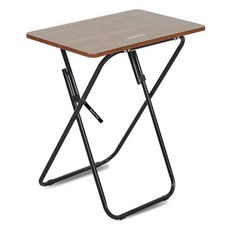 마켓플랜 접이식 사각 테이블, 월넛