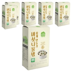 홈스랑 버섯나물밥 쉽게만들기, 45g, 6개