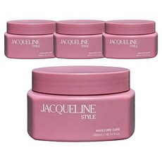 SEOULCOSMETICS Jacqueline Style保濕光澤髮膜, 300ml, 4罐