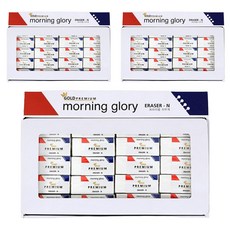 Morning Glory 500 頂級 CI 橡皮擦 Set 40入, 874424, 3盒
