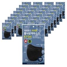 닥터로드 라이트 황사마스크 대형 KF94, 블랙, 1개입, 50개