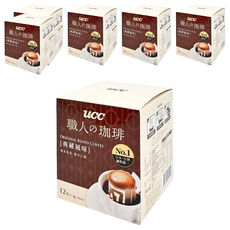 ucc 職人的珈琲 典藏風味濾掛式咖啡, 8g, 12包, 6盒