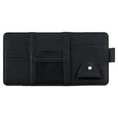 Autolab 車用遮陽板收納袋 黑色 1個