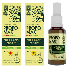 apis flora 綠蜂膠Propomax無酒精噴霧, 2個, 30ml