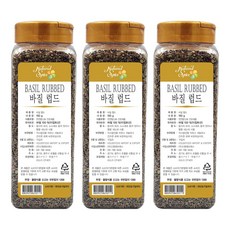 내츄럴스파이스 바질 럽드, 150g, 3개