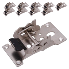 桌子擴展銀色支架, 10個