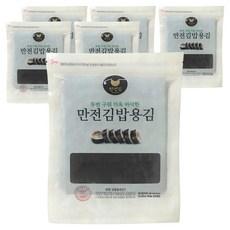 만전김 두번구운 김밥용 김, 115g, 6개