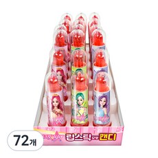시크릿쥬쥬 립스틱캔디, 5g, 72개