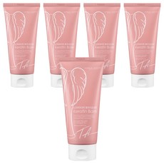 탱글엔젤 런던부케 케라틴 밤 극손상 단백질 노워시 헤어팩, 180ml, 5개